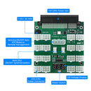 ATX 16x 6Pin Power Supply Module Breakout Board for Dell PSU BTC Mining Newly