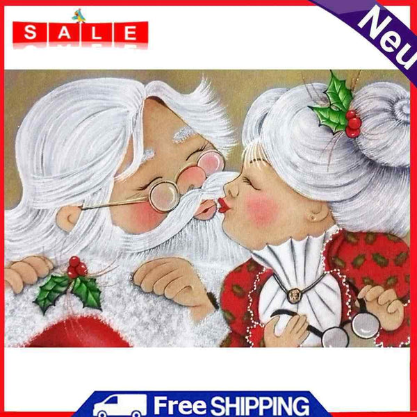 Old Couple Oil Paint By Numbers Kits Canvas Drawing DIY Picture for Adults Child