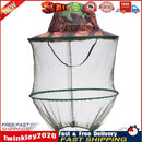Camouflage Mosquitoes Net Fishing Hat Bee keeping Insects Prevention Cap Newly