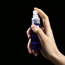 2x 50ml Mini Refillable Empty Spray Bottles Plastic Perfume Containers Atom