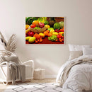 16x12 inch Full Round Diamond Painting Fruit Harvest Rhinestone Picture DIY Set