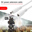 DC 12V-24V Power Extension Cord 5.5x2.1mm Male Female Power Cable (1m) Newly