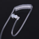 2Pin Acoustic Tube Headset PTT Mic Earpiece for Baofeng Kenwood 2way Radio Newly