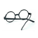 Nerd Black Glasses Kids Round Fancy Dress Costume Geek Wizard Funny Retro E6B4