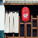 25cm Painting Lantern Japanese Style Fabric Hanging Restaurant Decor (A) Newly
