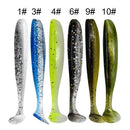 10x 9cm 4.2g Bionic Mandarin Fish Fishing Lures Artificial Soft Bait (1)