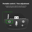Gamepad Headset Adapter with 3.5mm Audio Plug Controller Headphone Converter