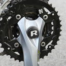 MTB Road Bike Crankset Dust Cover Bolt Bottom Bracket Dustproof Cap (Black)