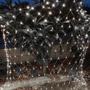LED Net Curtain Fairy Lights Solar Wedding Party Garden Decor (Cold White) Newly