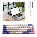 127pcs Mechanical Keyboard Keycaps XDA Height Computer Accessory for MX Switches