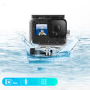 For TELESIN GoPro Hero 10 waterproof case Action Camera Case 50m