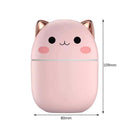 250ml Air Humidifier Cute Aroma Diffuser with Night Light Cool Mist (Pink)