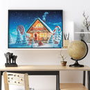 Full Round Drill Diamond Painting Candy House Pictures Handiwork Art Mosaic K