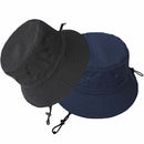 Brim Foldable With Windproof Rope Sun Hat Beach Cap Fisherman Cap Bucket Hat
