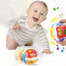 Soft Rubber 0-1Y Baby Rattles Little Loud Bell Ball Grasping Puzzle Toys Newly