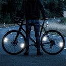 Bike Spoke Reflector Safety Warning Light Wheel Rim Reflective Flashing Lights