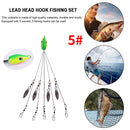 Umbrella Fishing Lure Alabama Rig Head Set Swimming Bait Minnow Fishing Tac