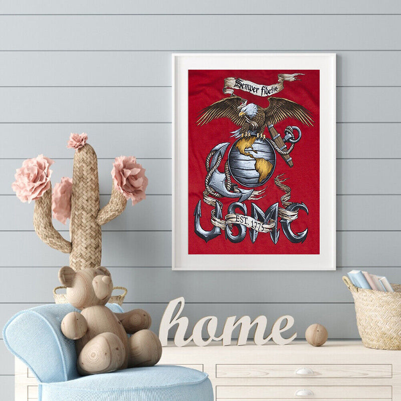 5D Rhinestone DIY American Eagle Full Round Drill Diamond Painting Ornaments Kit