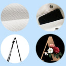 Alphabet flowers Printed mini one-shoulder diagonal phone bag A