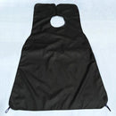 Beard Shaving Cloth Scraping Beard Hair Apron Catcher with Sucker (Black) Newly