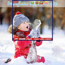 Snowflake Shape Snow Clipper Plastic Simple Operation Winter Fight Sports Toys