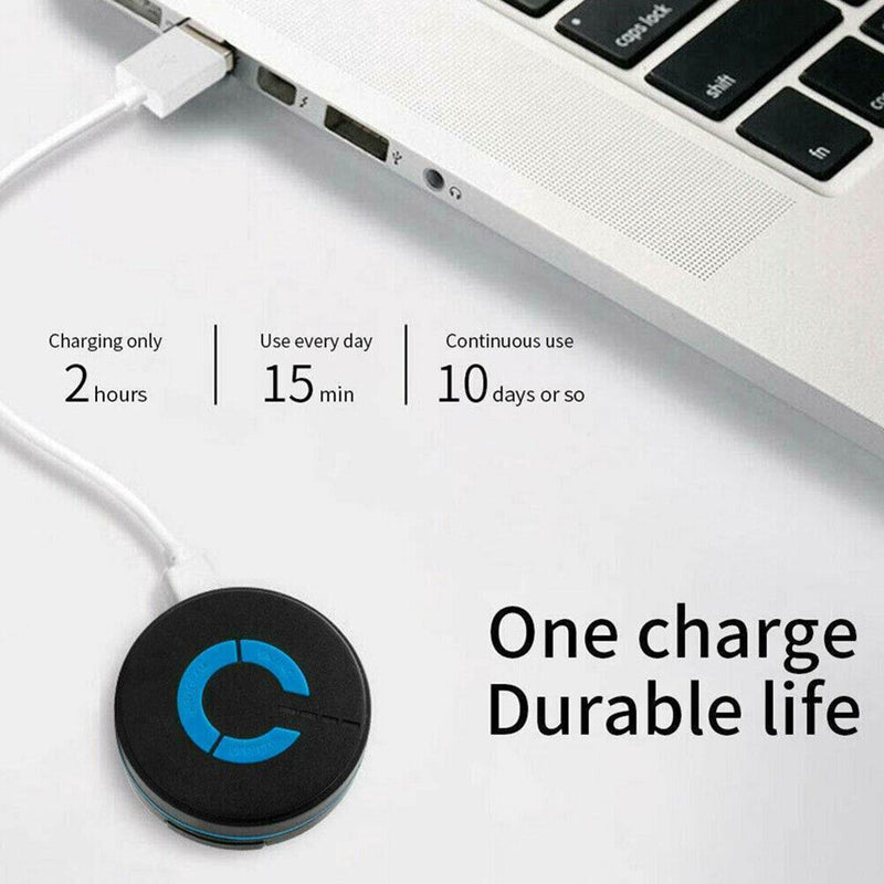 Mini Electric Neck Massager EMS Cervical Back Shoulder Massage Patch Relief Pain