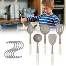 Kitchen Utensils Spatula Tools Silicone Wood Handle Spatulas Cooking E0S8 J6O7