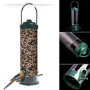 Hanging Wild Bird Feeder Squirrel Proof Container Hanger Outdoor Plastic S2E3