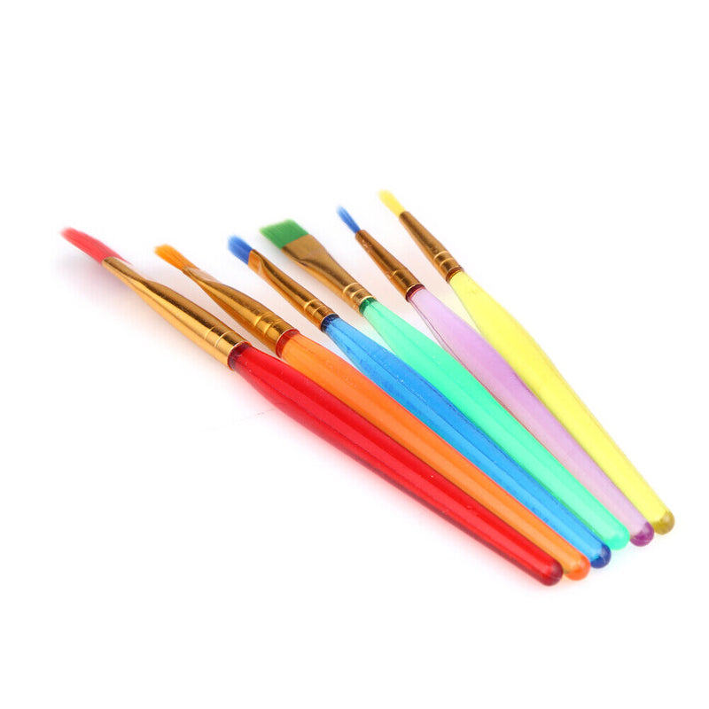 6pcs DIY Tool Pen Cake Icing Decorating Painting Brush Fondant Sugar Craft Newly