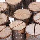 10Pcs/Lot of Wooden Blunt Card Holder Wedding Party Decoration Reception Tisc