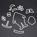 Santa Metal Die Cutting Die Stencil DIY Scrapbooking Paper Card Decor Craft
