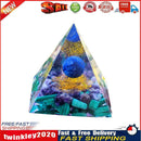 Crystal Energy Generator Pyramid Healing Stone Positive Energy Collect (C) Newly