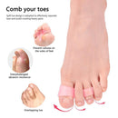 Toes Separator Bunion Bone Ectropion Hallux Valgus Care Correctors (Pink)