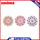 3pcs DIY Full Drill Diamond Brooches Flower Women Badge Pin Jewelry Accessories