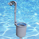1 Pcs Wall-Mounted Pool Surface Automatic Skimmer Swimming Pool Cleaning Tool