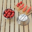 Foldable Portable Cups Outdoor Camping Travel Stainless Steel Picnic BBQ Mugs