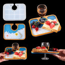 DIY Wine Tray Mould Casting Molds Tools Crystal Drop Silicone Epoxy Craft Tool
