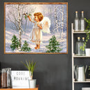 5D DIY Diamond Painting Little Angel Cross Stitch Embroidery Rhinestones