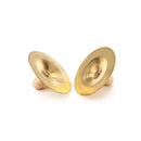 2pcs Copper Cymbals Gong Professional Musical Saucers Tibetan Dancing Music Toys