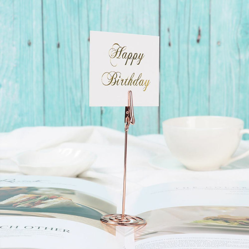 Wedding Supplies Photos Clips Place Card Table Numbers Holder Clamps Stand