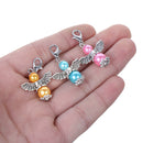 Angel Crochet Stitch Lock Knitting Stitch Markers Locking Stitch Markers