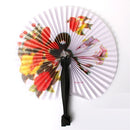 Party Chinese paper fan Paper Folding Hand Fan Chinese Style Folding Fan