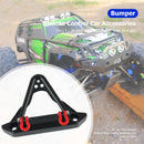 For 1/24 Axial SCX24 RC Crawler Vehicle Jeep Wrangler Front Bumper with LED Lamp