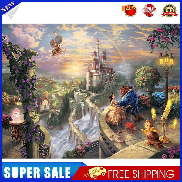 Digital Paint Scenery Painted By Numbers On Canvas Wall Decor M144