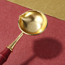 Wooden Handle Wax Seal Melting Furnace Spoon Melt Stove Stick Accessory (C)