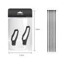 1 Set MTB Road Bicycle Chain Guard Covers Anti-Scratch Protector (Black) Newly