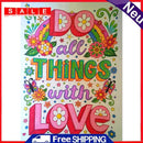 Rhinestone Alphabet Creative Abstract Diamond Painting Full Round Drill Poster