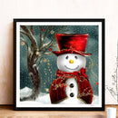 Diamond Painting 5D DIY Christmas Snowman Embroidery Craft Needlework Wall Decor