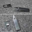 Stainless Steel EDC Mini Tweezers Home Outdoor Travel Camping Survival Tool