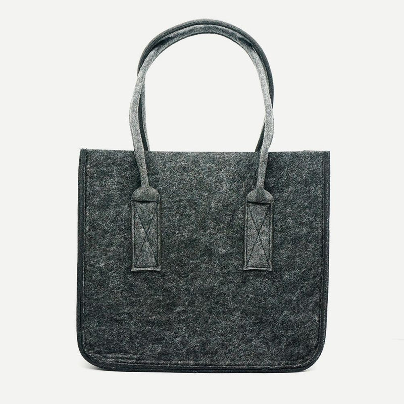 Felt Storage Organizer Portable Book Magazine Basket Laundry Clothes Bag  Newly